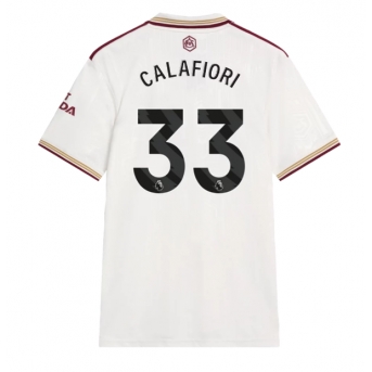 Billige Fotballdrakt Arsenal Riccardo Calafiori #33 Replika Tredjedrakt 2025-26 Kortermet